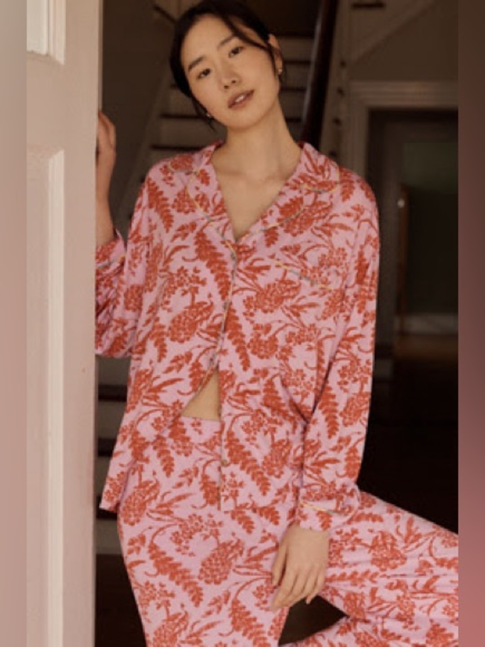 Anthropologie pajama top